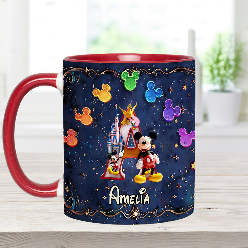 Magical Castle - Personalized Mouse Accent Mug