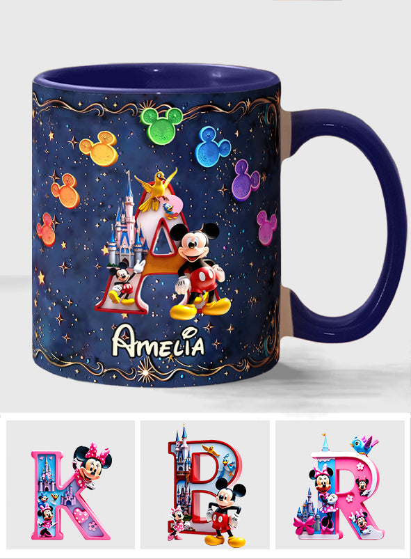 Magical Castle - Personalized Mouse Accent Mug
