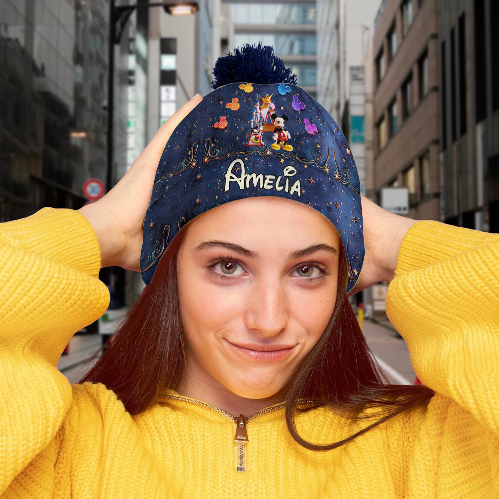 Magical Castle - Personalized Mouse Beanie Hat