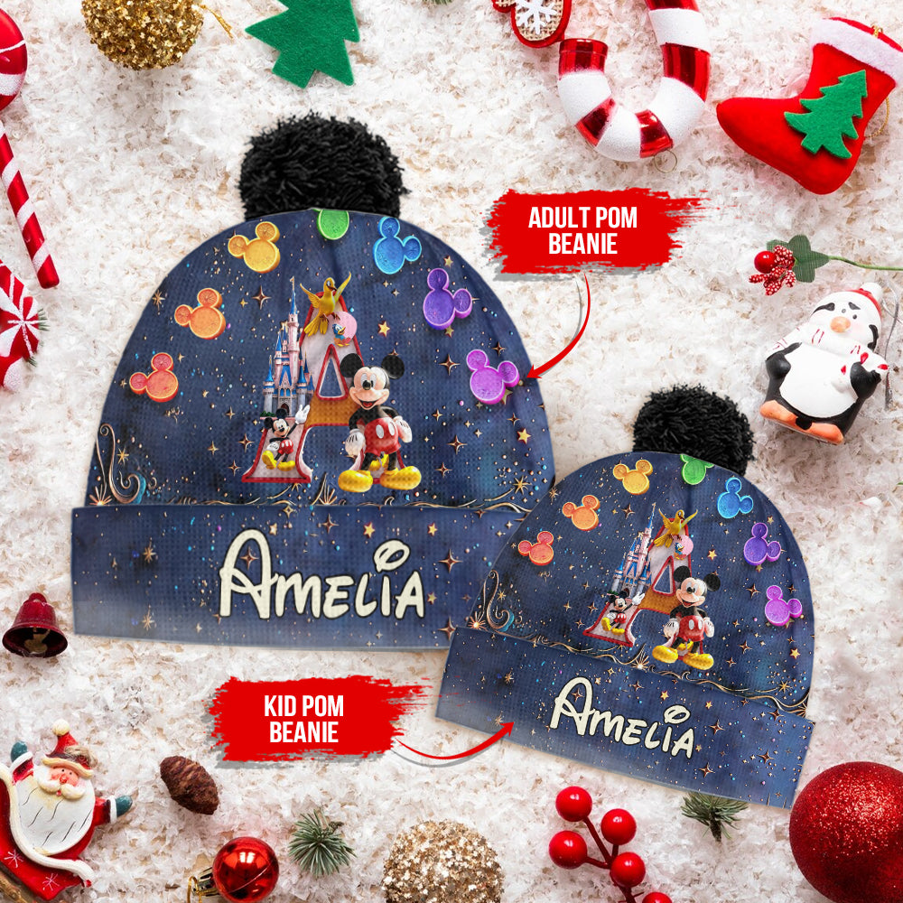 Magical Castle - Personalized Mouse Beanie Hat