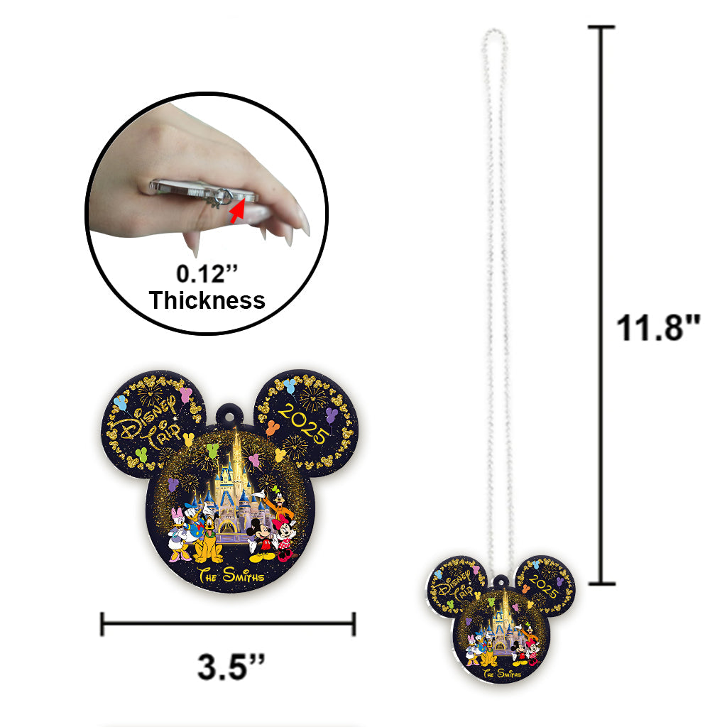 Magical Trip Any Photo - Personalized Mouse Car Ornament