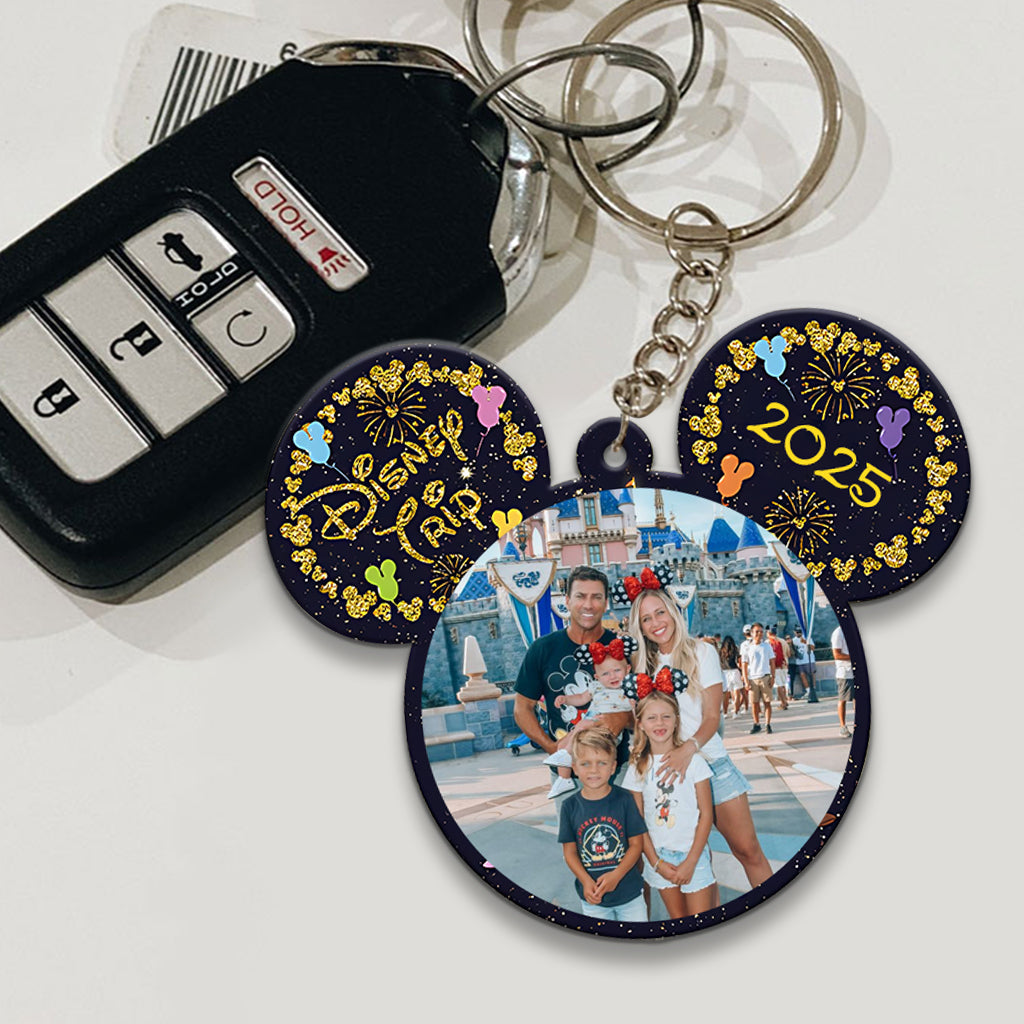 Magical Trip Any Photo - Personalized Mouse Keychain