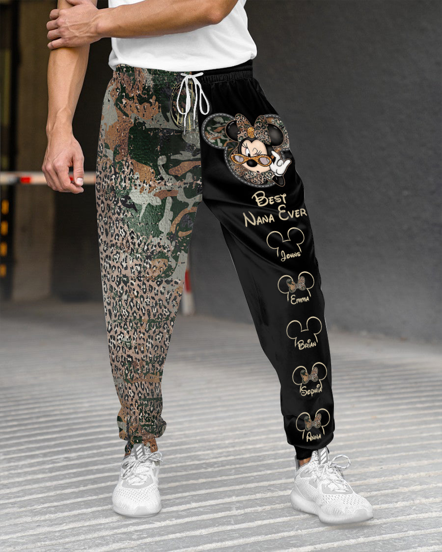 Best Grandma/ Mom Ever - Personalized Mouse Unisex Sweatpants
