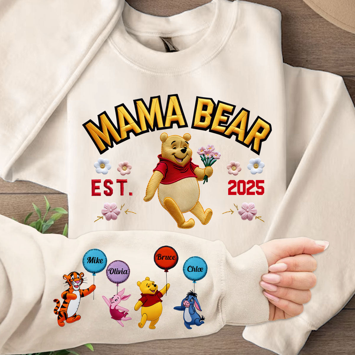 Mama Bear - Personalized Mother All Over Shirt