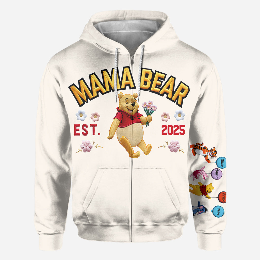 Mama Bear - Personalized Mother All Over Shirt