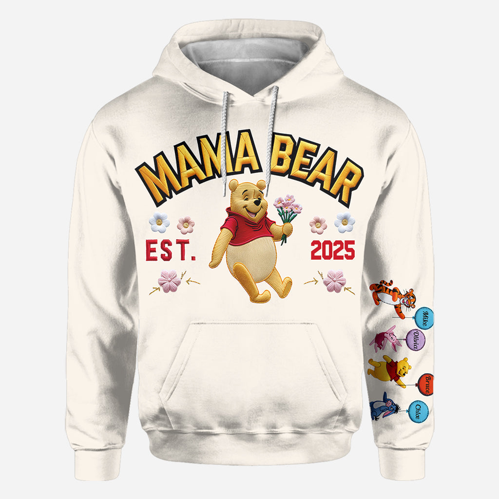Mama Bear - Personalized Mother All Over Shirt