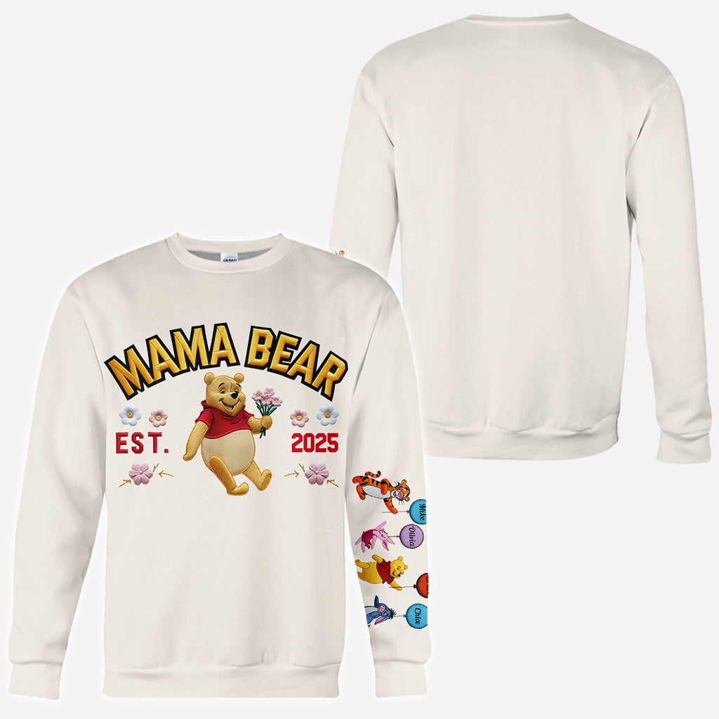 Mama Bear - Personalized Mother All Over Shirt