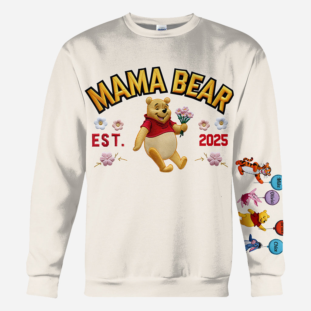 Mama Bear - Personalized Mother All Over Shirt