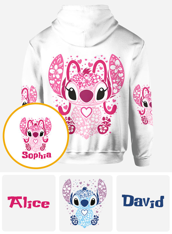 Ohana Means Family - Personalized Ohana All Over Shirt