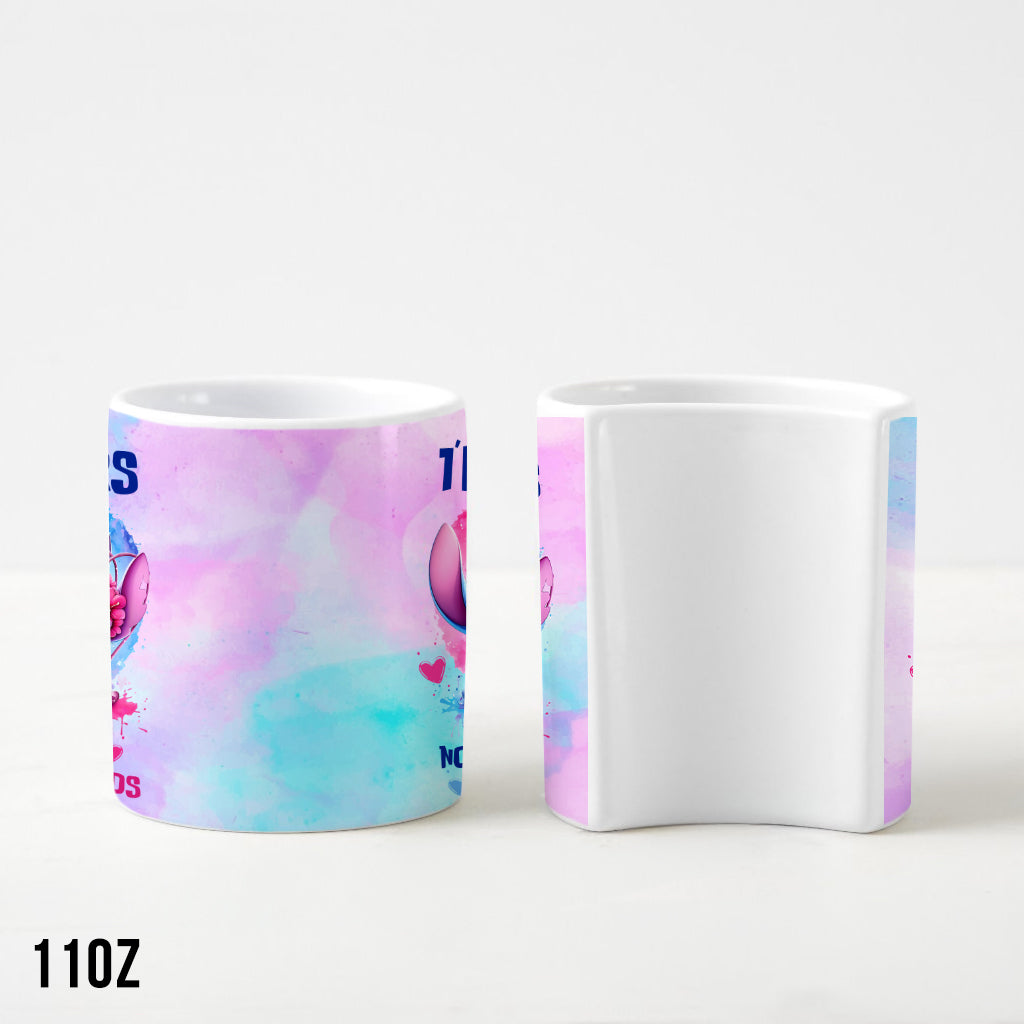 I'm Yours - Personalized Ohana Matching Heart Handle Mug