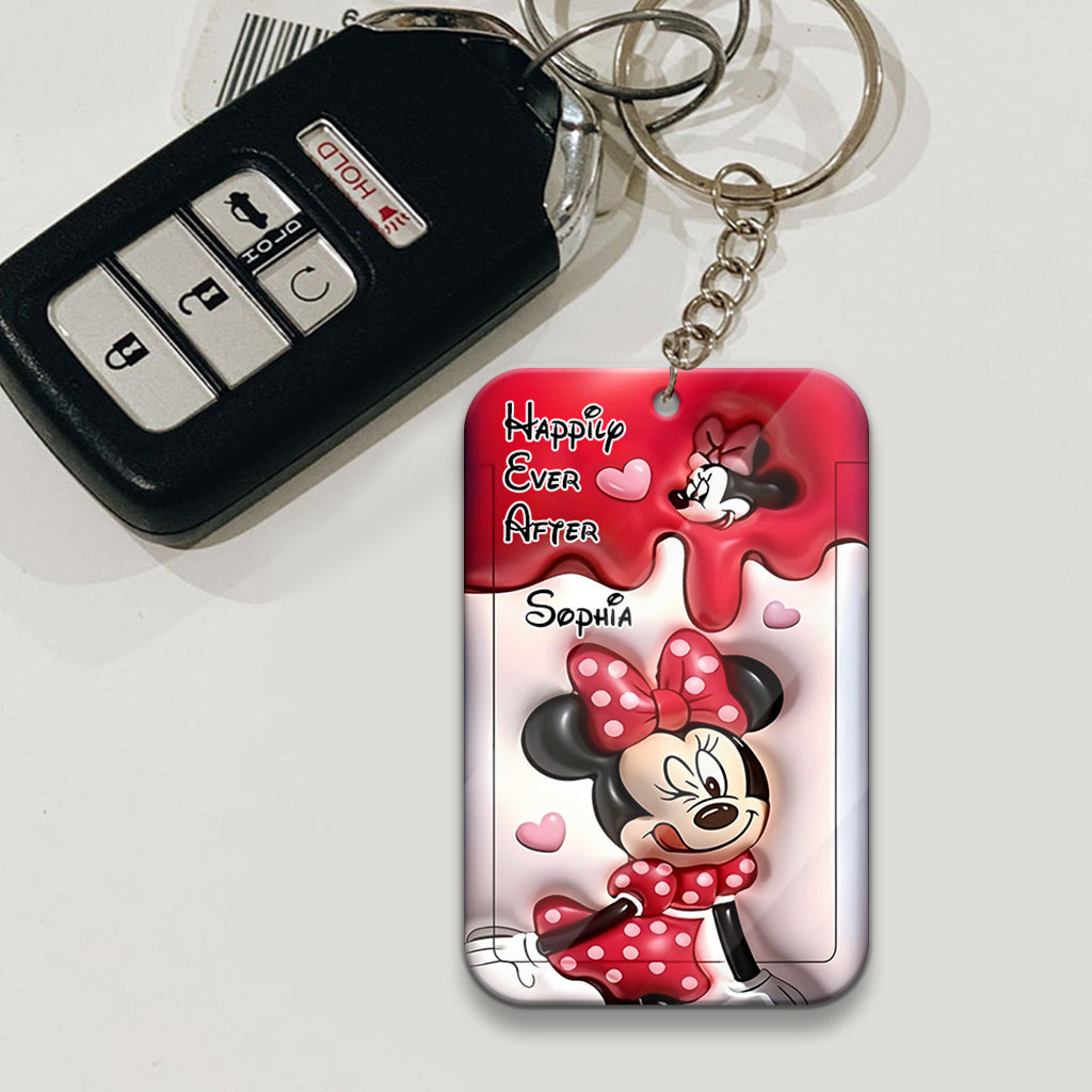 We Found Our Happily Ever After - Personalized Mouse Matching Keychain