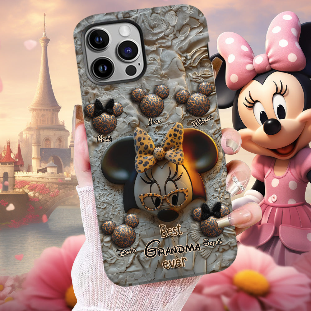 Best Grandma / Mom Ever - Personalized Mouse Full Print Phone Case