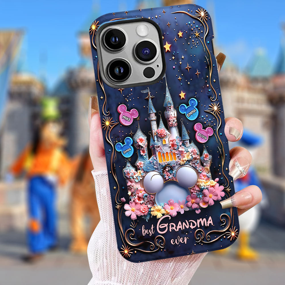 Best Grandma / Mom Ever - Personalized Mouse Full Print Phone Case