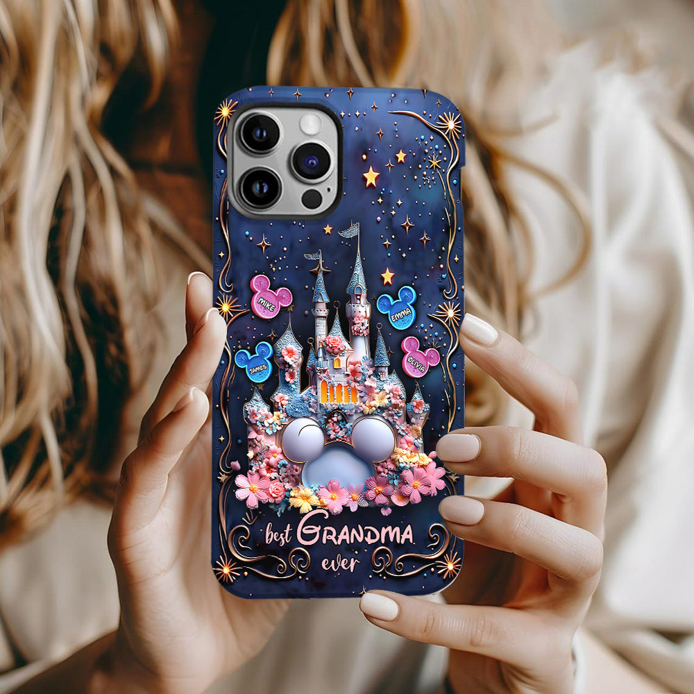 Best Grandma / Mom Ever - Personalized Mouse Full Print Phone Case