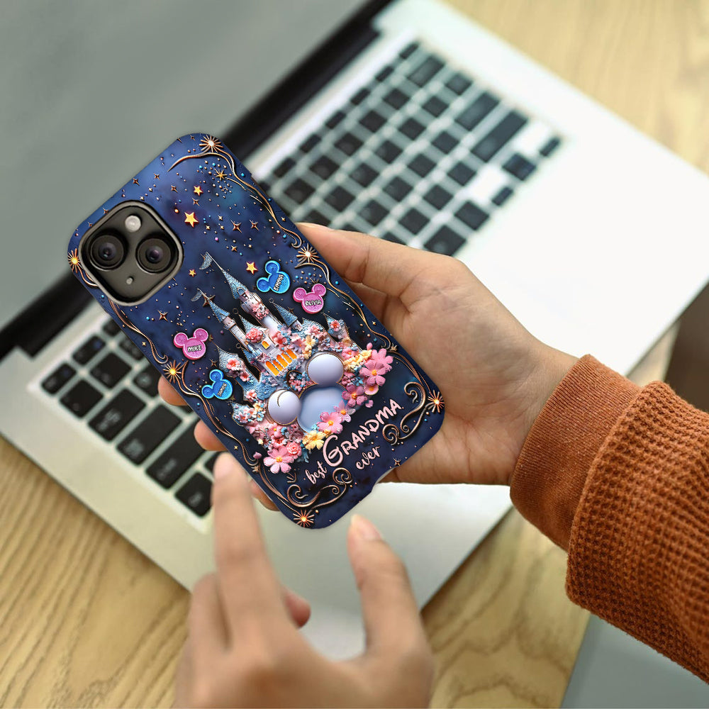 Best Grandma / Mom Ever - Personalized Mouse Full Print Phone Case