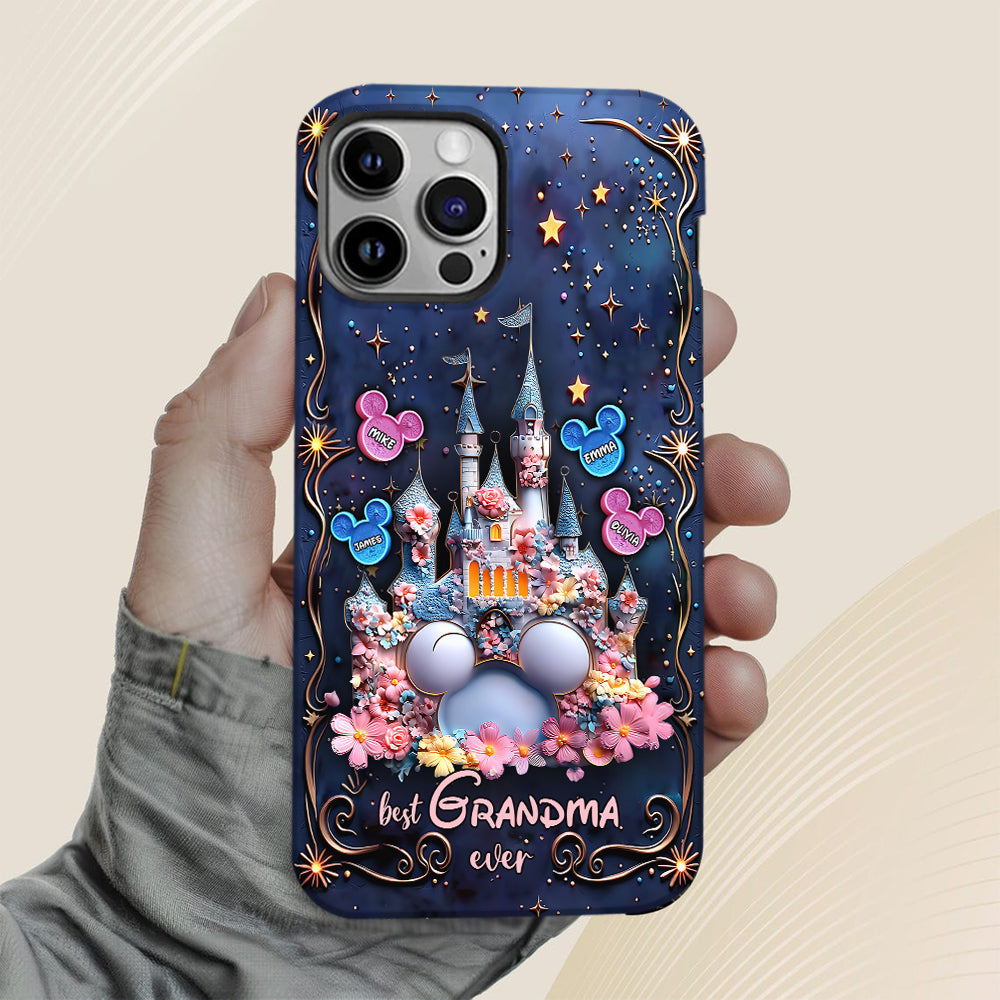 Best Grandma / Mom Ever - Personalized Mouse Full Print Phone Case