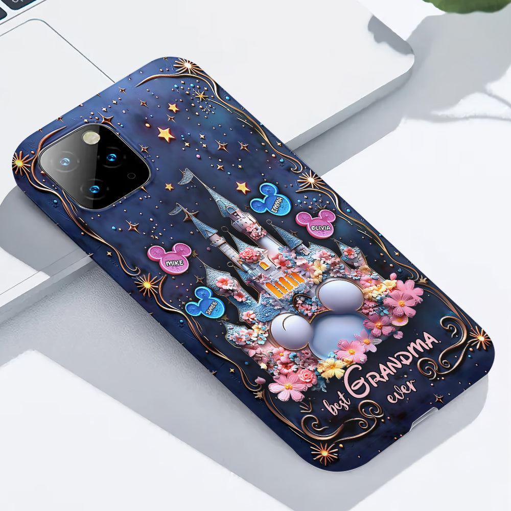 Best Grandma / Mom Ever - Personalized Mouse Full Print Phone Case
