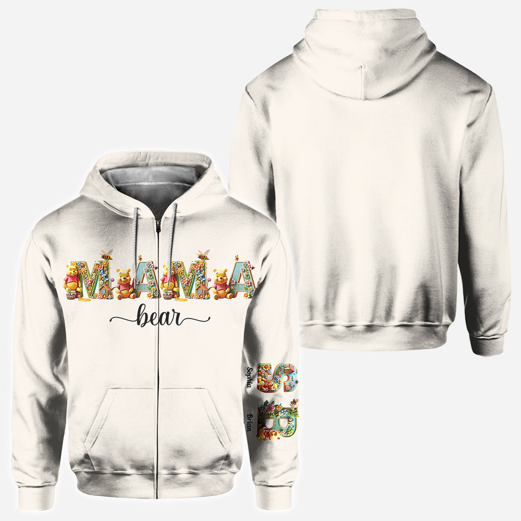 Mama Bear - Personalized Mouse All Over Shirt