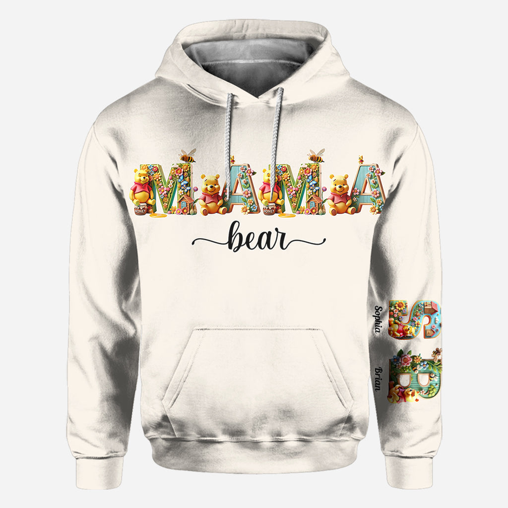 Mama Bear - Personalized Mouse All Over Shirt