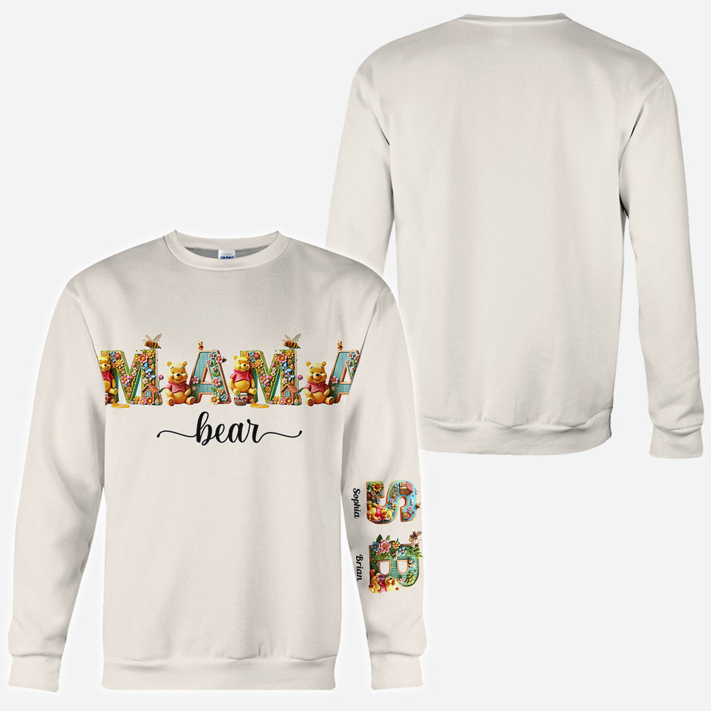 Mama Bear - Personalized Mouse All Over Shirt