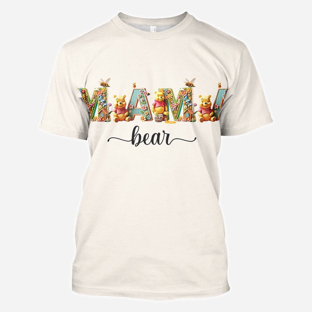 Mama Bear - Personalized Mouse All Over Shirt