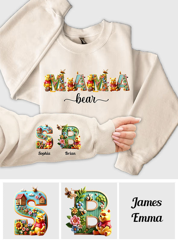 Mama Bear - Personalized Mouse All Over Shirt