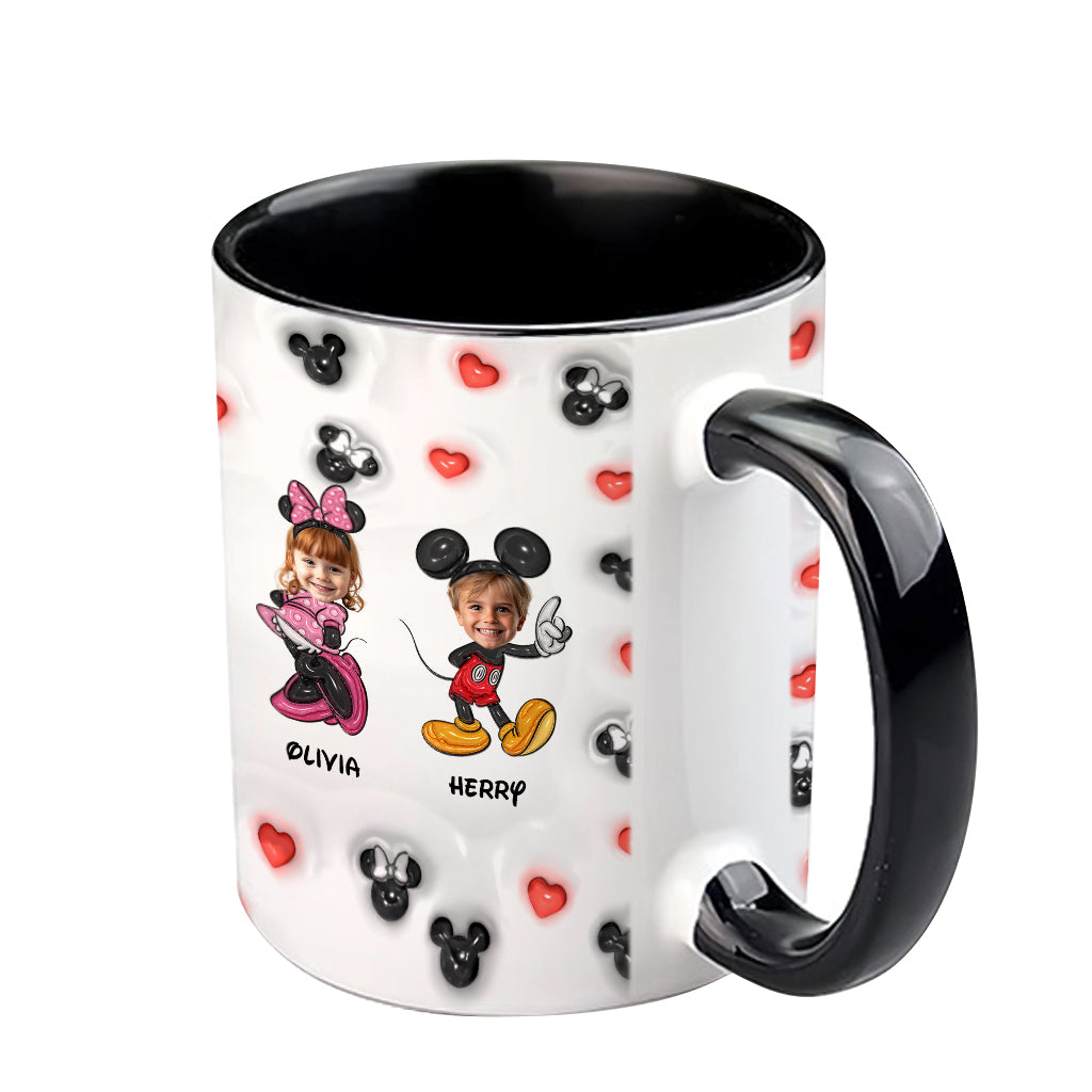 Mouse Ear Grandma - Personalized Mouse Accent Mug