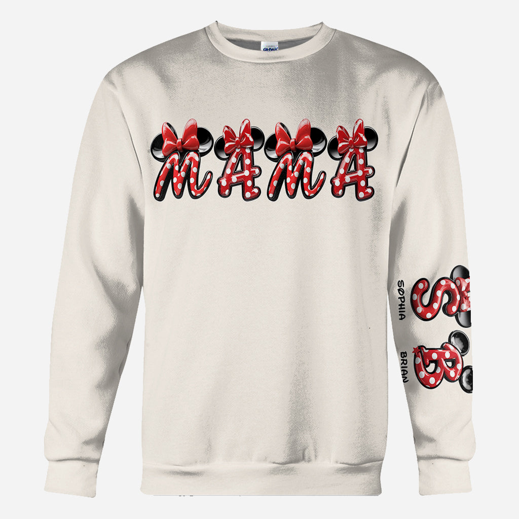 Best Mom Ever - Personalized Mouse All Over Shirt