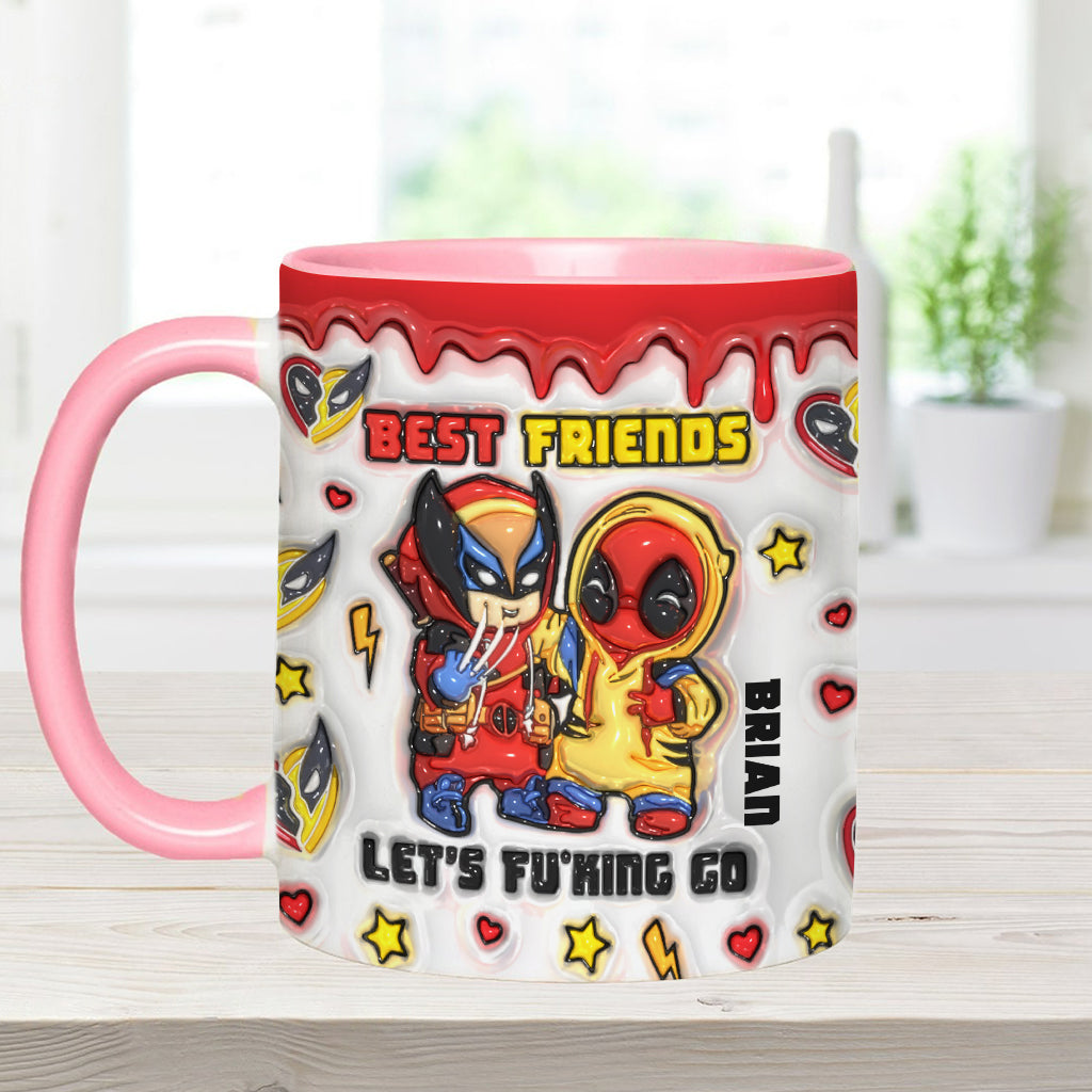 Let's Fu*cking Go - Personalized The Psychopath Accent Mug