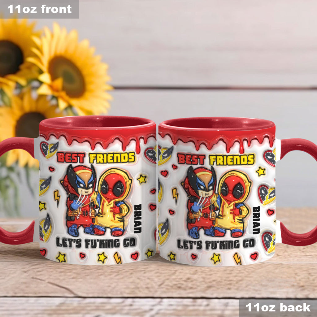 Let's Fu*cking Go - Personalized The Psychopath Accent Mug