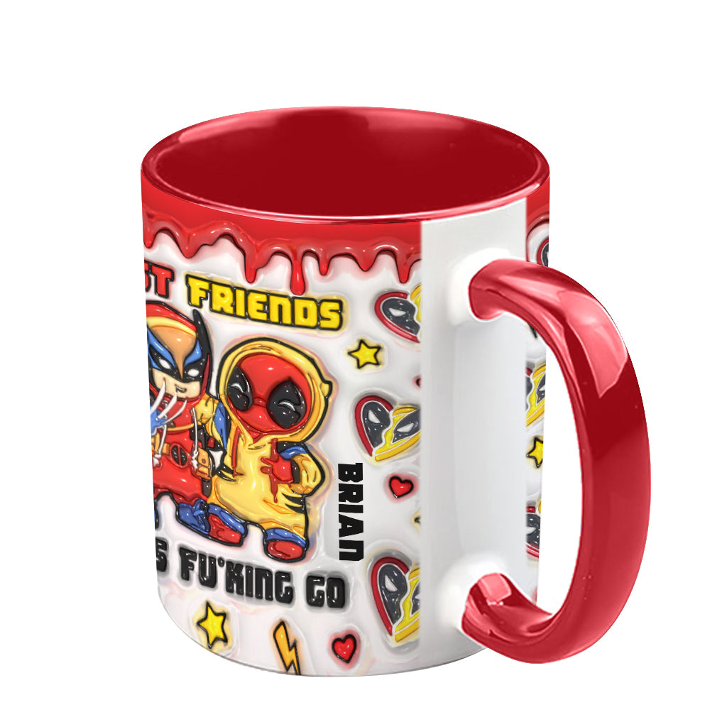 Let's Fu*cking Go - Personalized The Psychopath Accent Mug