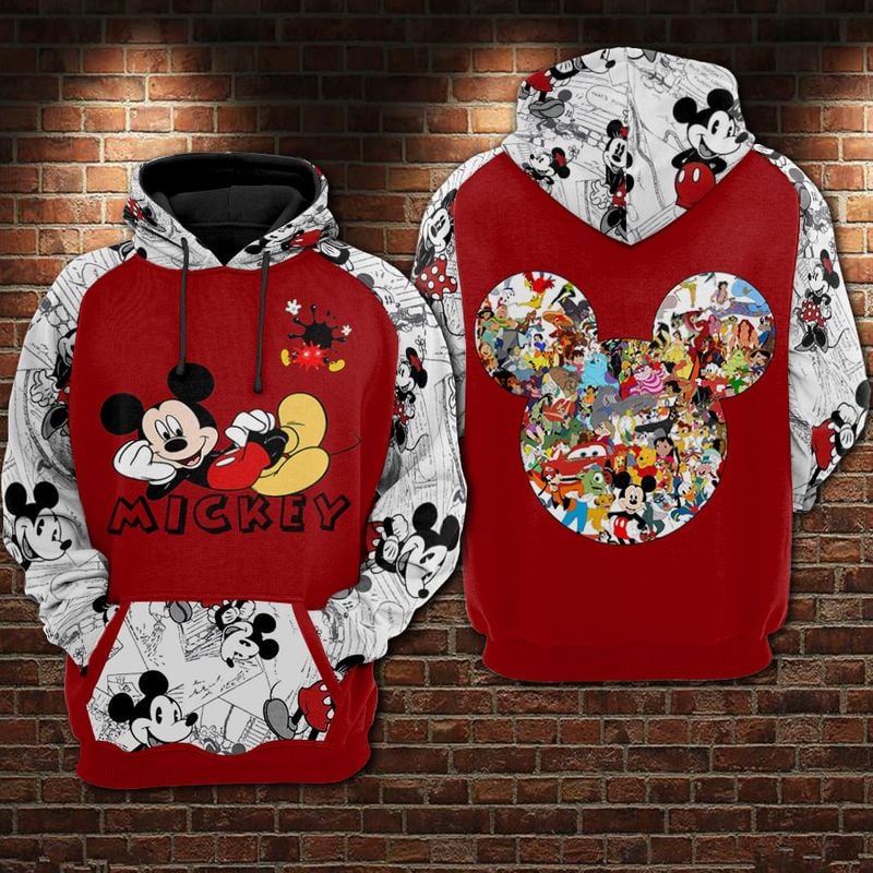 Colorful Mouse Mouse All Over Shirts