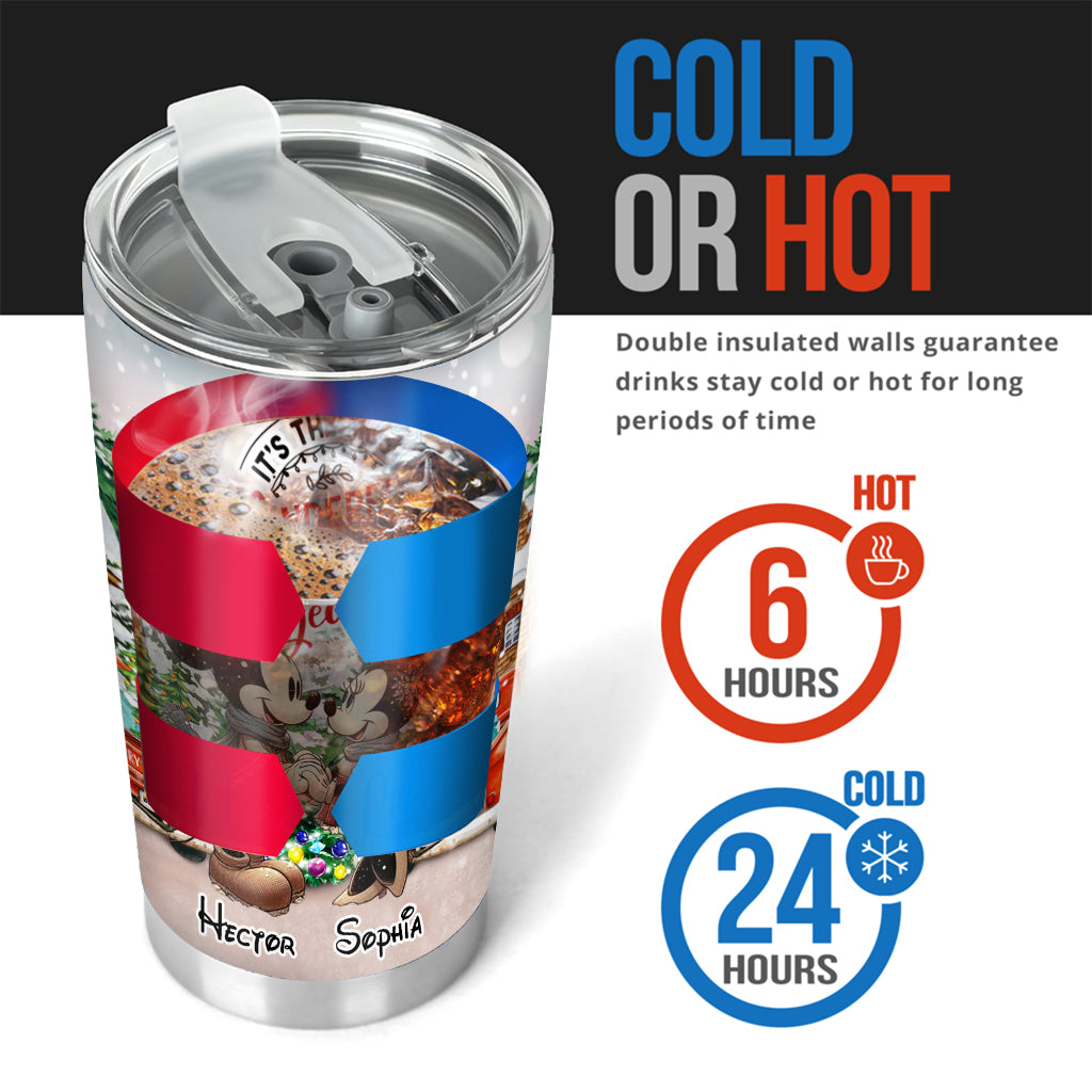 It's The Most Beautiful Time - Personalized Mouse Tumbler