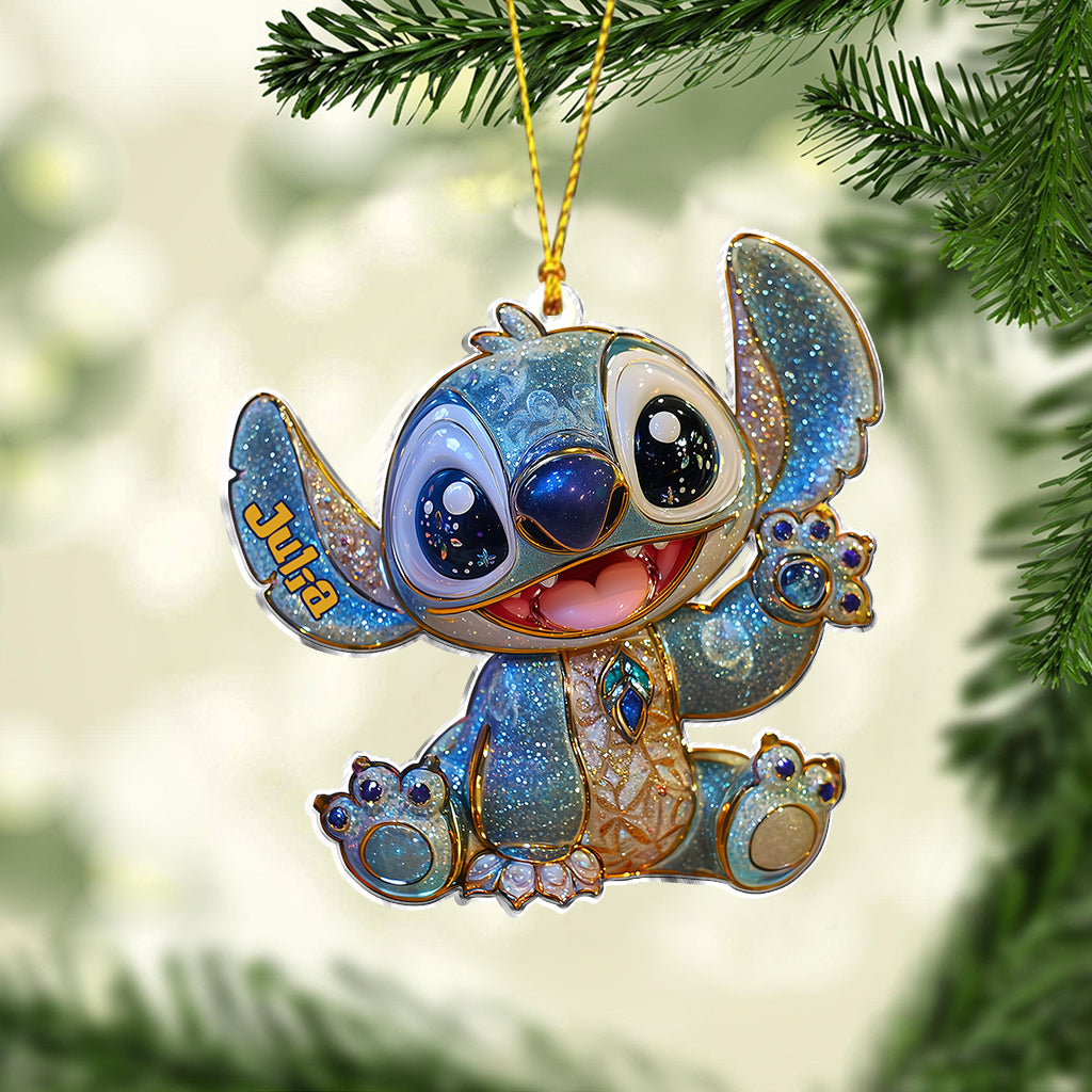 Blue Joy - Personalized Ohana Ornament