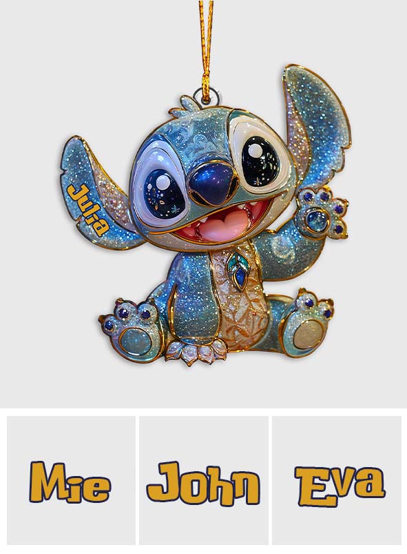Blue Joy - Personalized Ohana Ornament