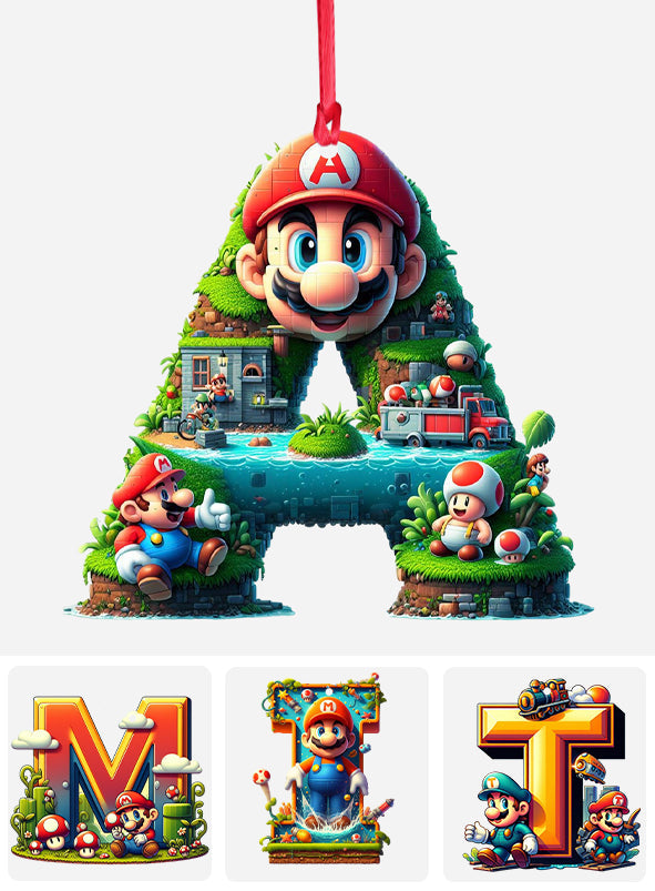 Merry Christmas - Personalized Super Plumber Ornament