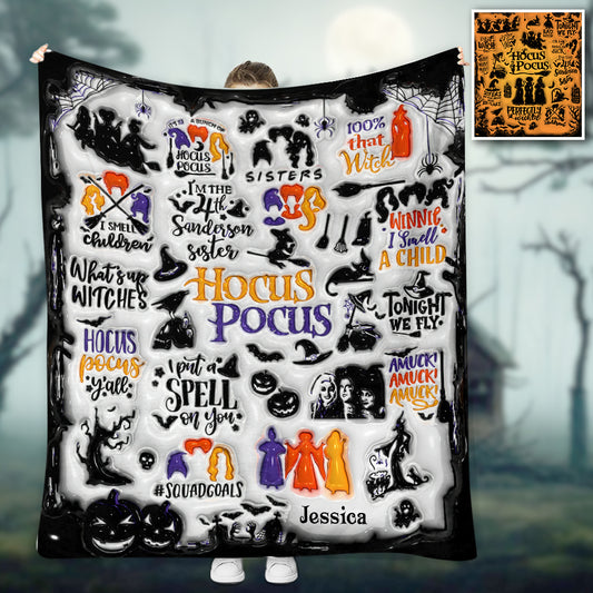 Witch Blanket - Personalized Three Witches Blanket