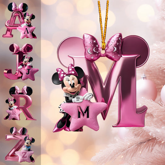 Magical Letter - Personalized Mouse Ornament