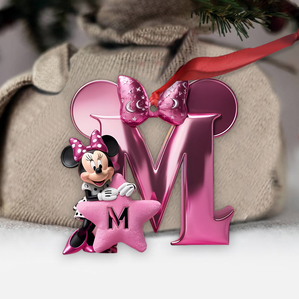 Magical Letter - Personalized Mouse Ornament