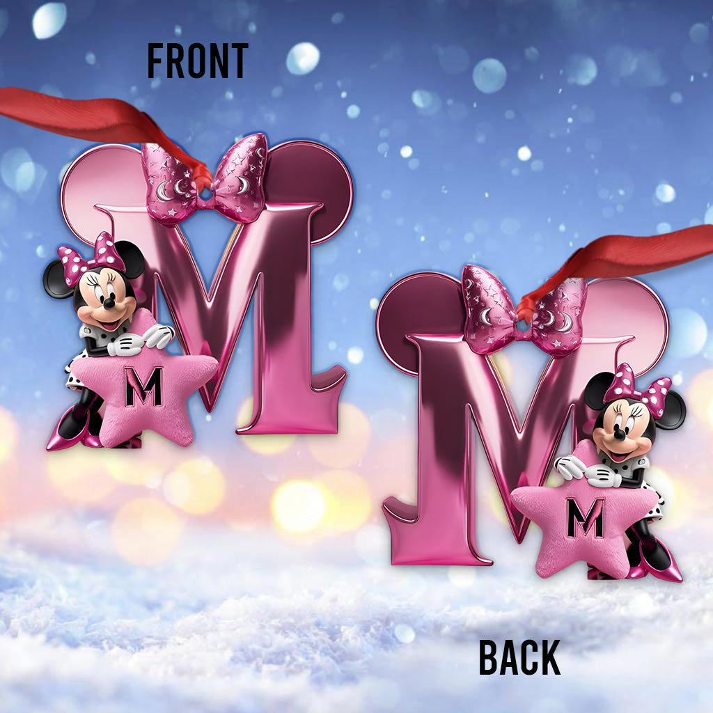 Magical Letter - Personalized Mouse Ornament
