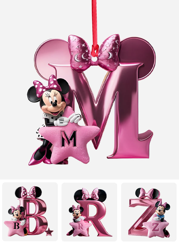 Magical Letter - Personalized Mouse Ornament