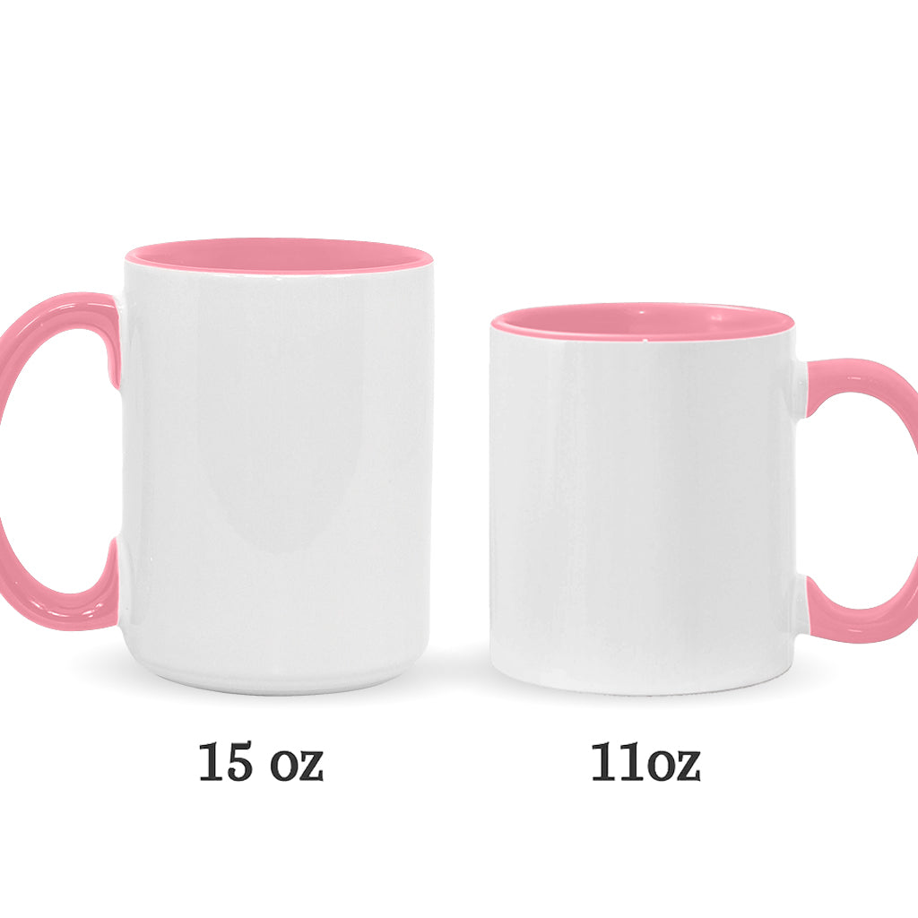 Breast Cancer Awareness - Personalized Breast Cancer Awareness Accent Mug