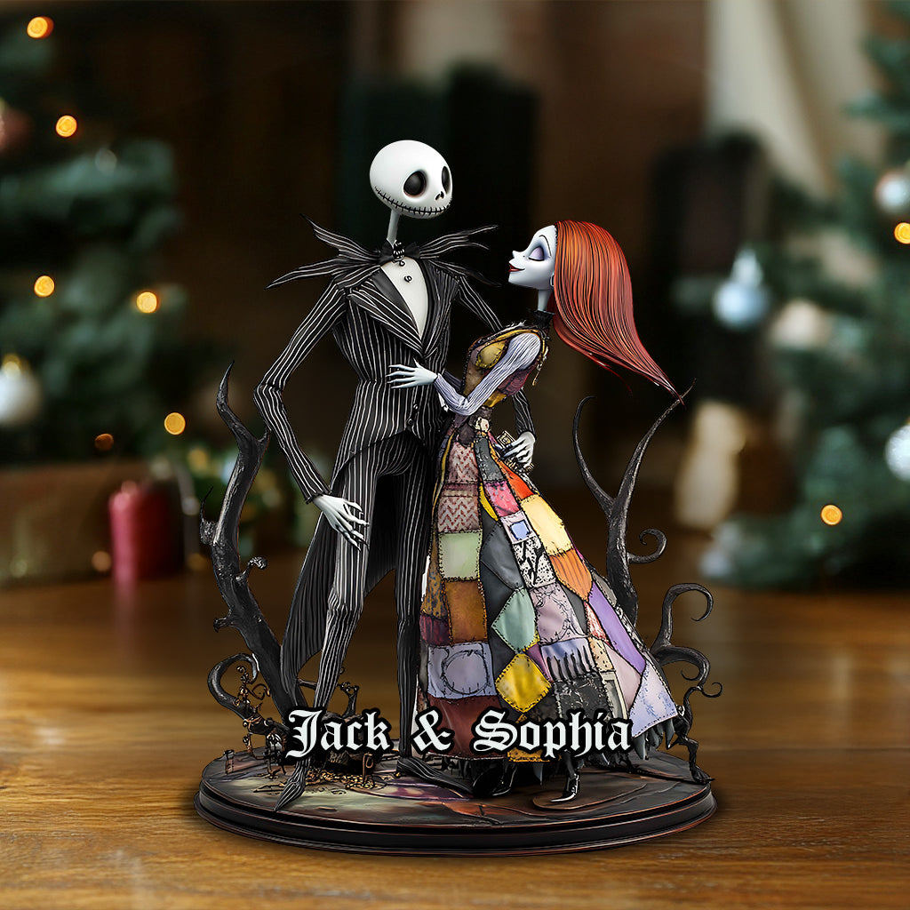 We're Simply Meant To Be - Personalized Nightmare 1 Layered Big Freestanding