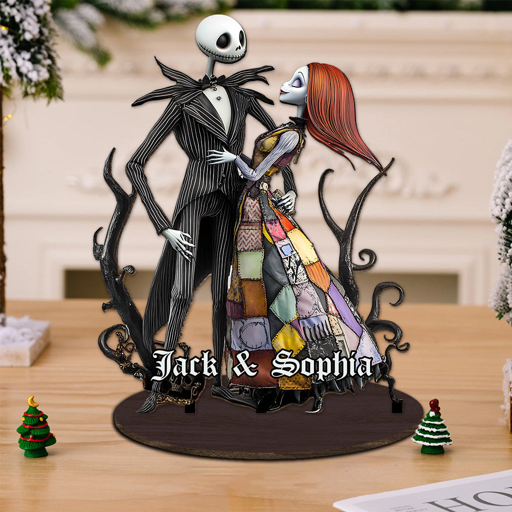 We're Simply Meant To Be - Personalized Nightmare 1 Layered Big Freestanding