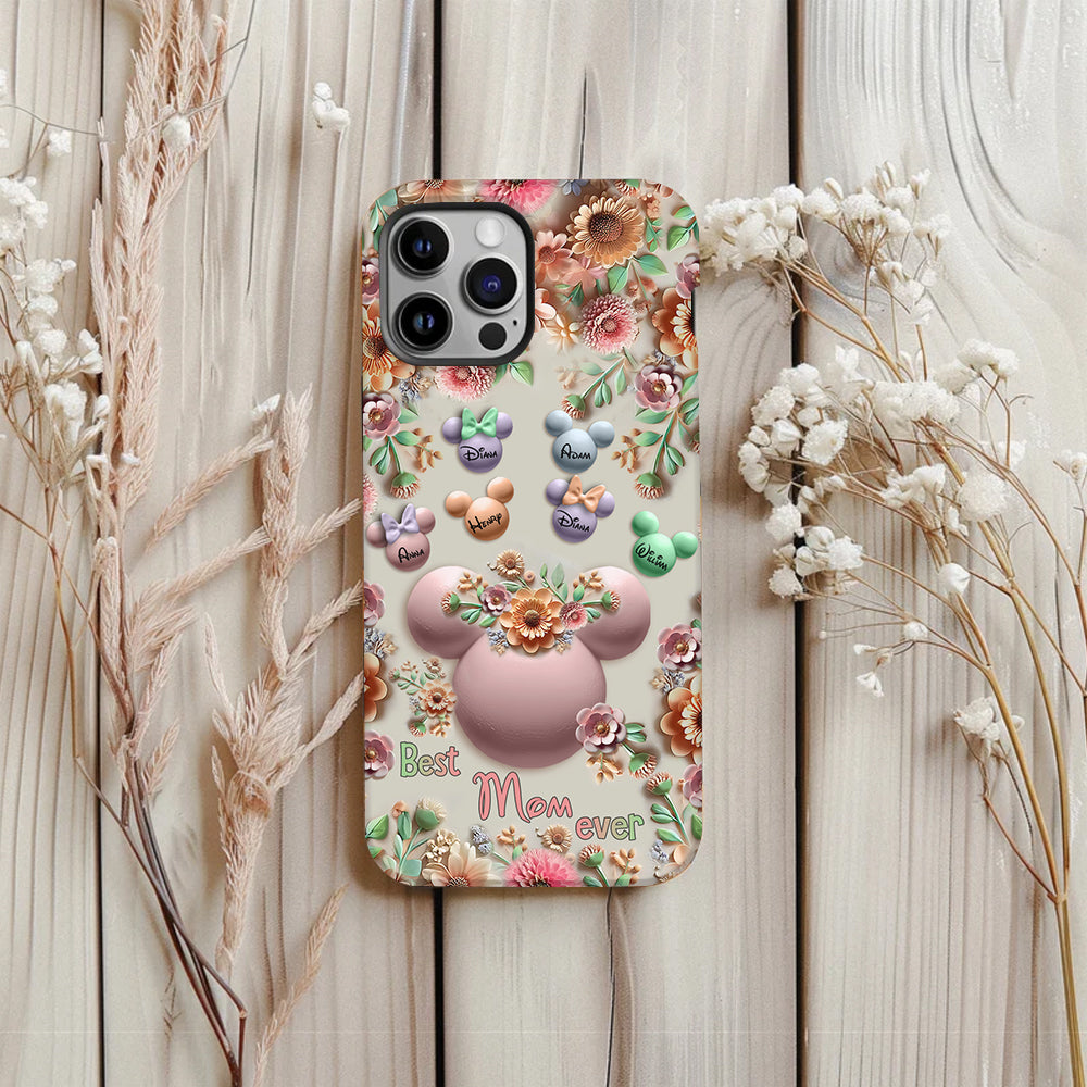 Best Mom / Grandma Ever - Personalized Mouse Full Print Phone Case