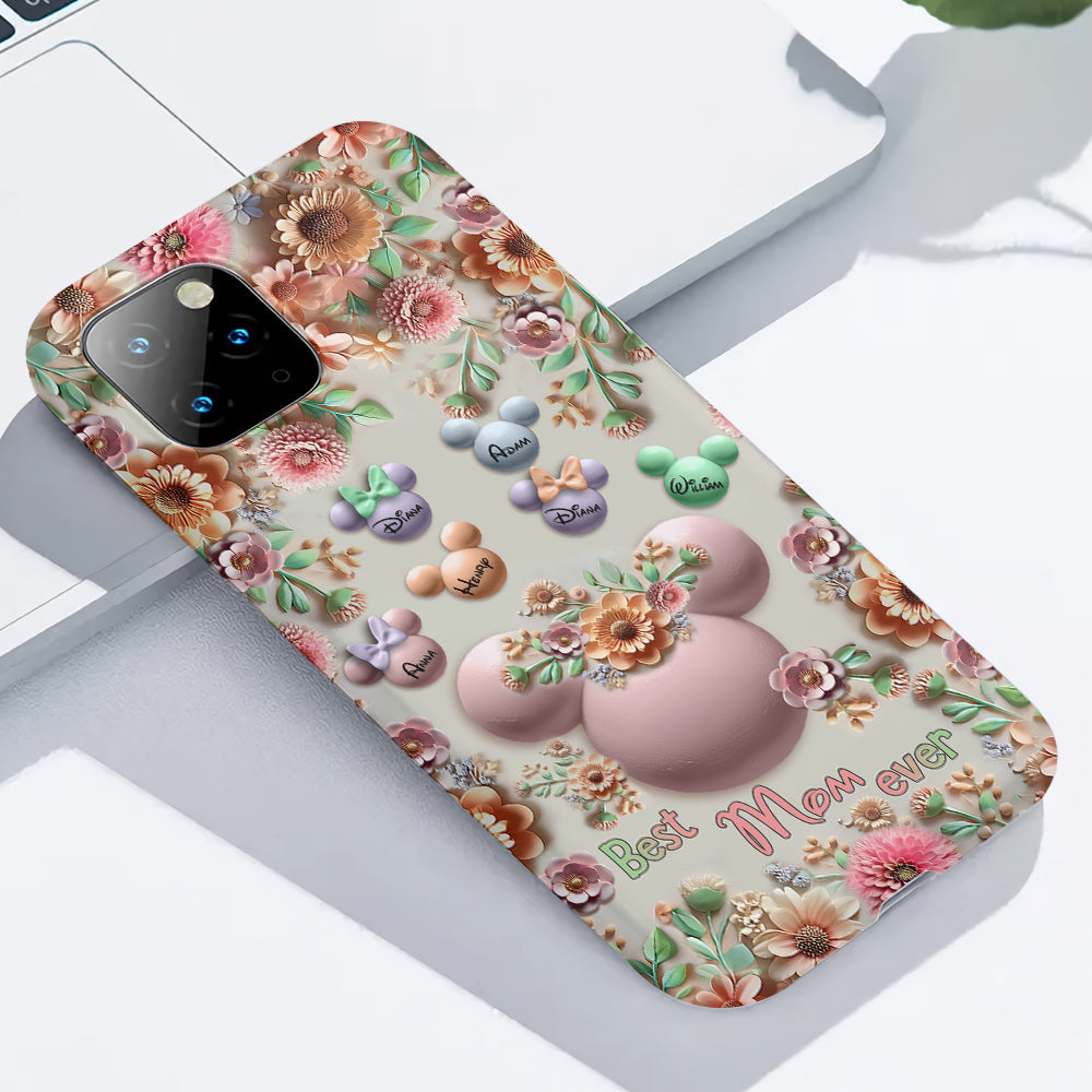 Best Mom / Grandma Ever - Personalized Mouse Full Print Phone Case