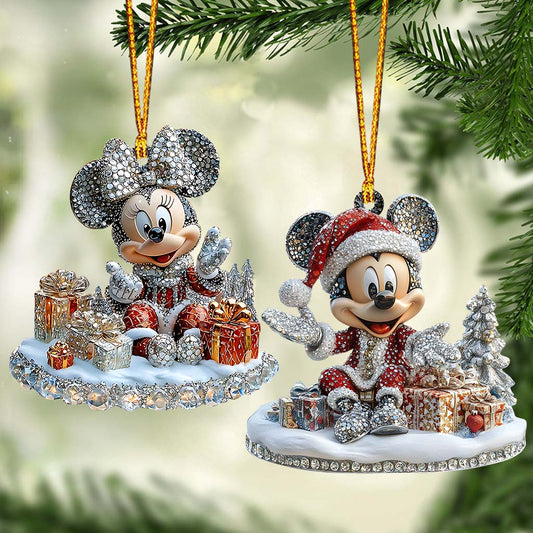 Perfect Holiday - Personalized Mouse Ornament