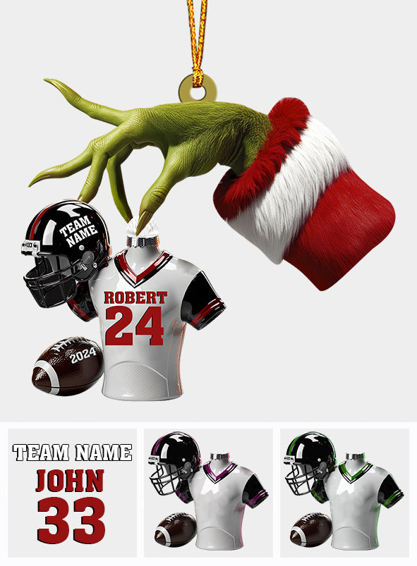 Great Team - Personalized Football Ornament