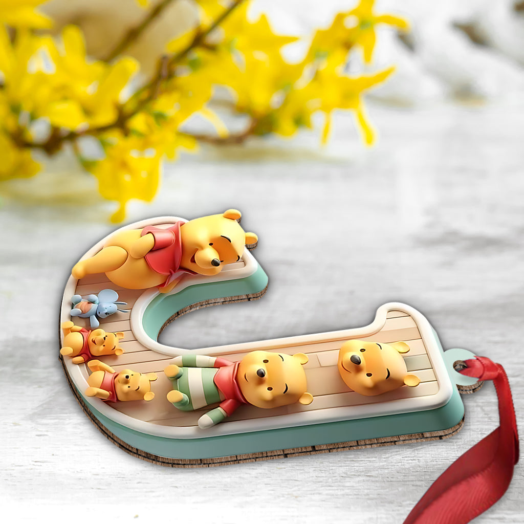 Cute Bear - Personalized Mouse Ornament