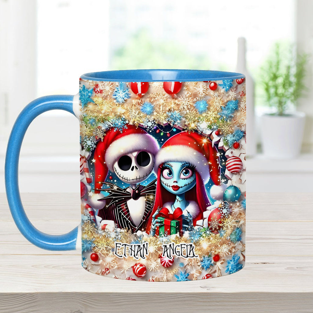Dancing In The Dark - Personalized Nightmare Accent Mug